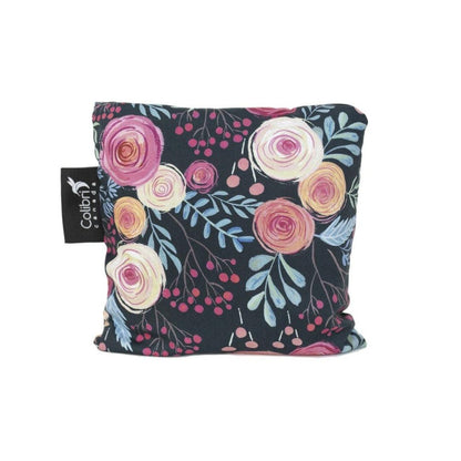 Snack and Storage Bag with Zipper - LARGE on the go Colibri Roses Prettycleanshop