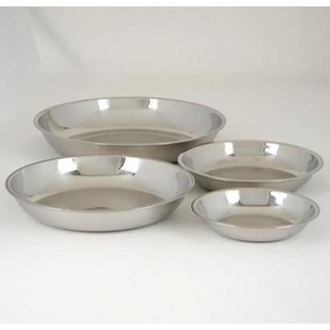 Stainless Steel Bowl Plates Kitchen Onyx Prettycleanshop