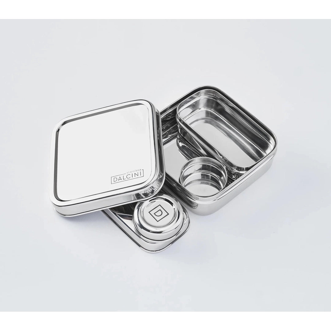 Stainless Steel Condiment Container On the Go Dalcini Prettycleanshop