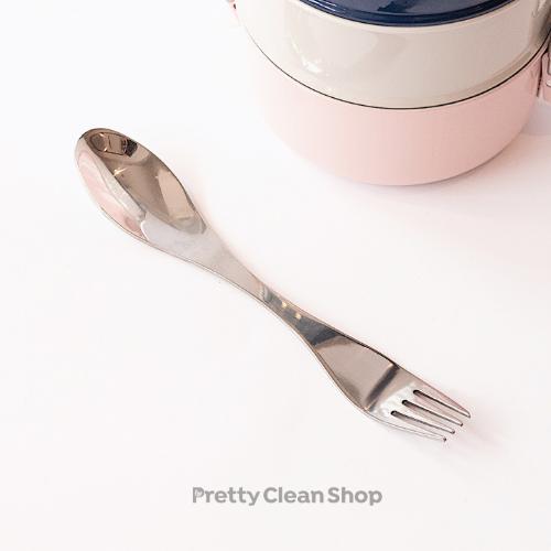 Stainless Steel Spork On The Go Pretty Clean Living Prettycleanshop
