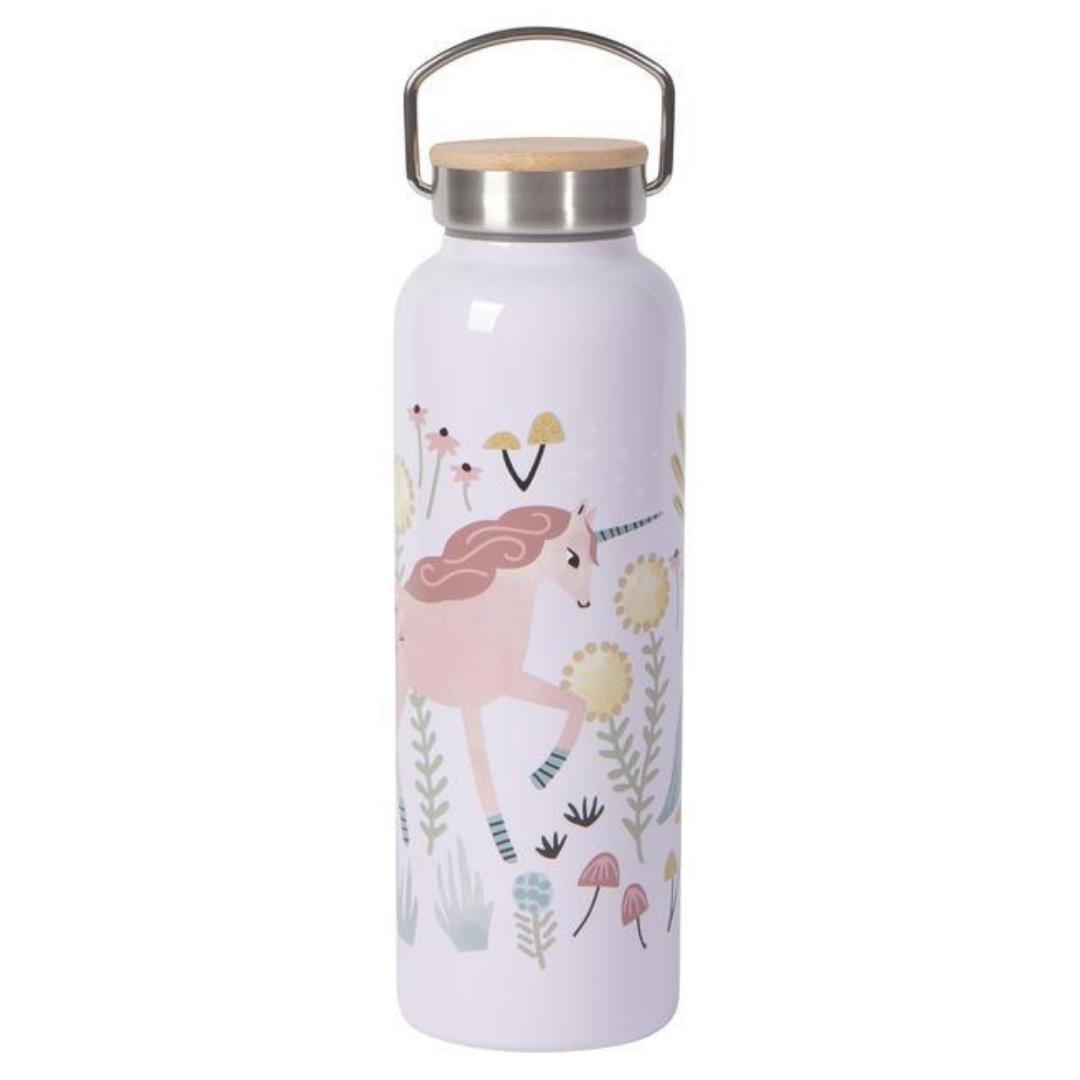 Stainless Steel Water Bottle - Unicorn on the go Now Designs Prettycleanshop