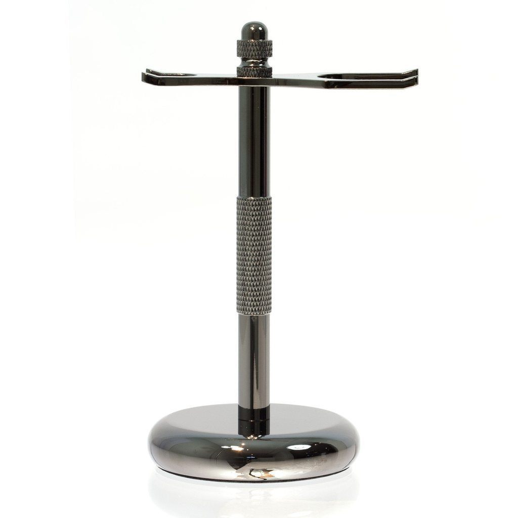 Stand for safety razor and shaving brush Chrome Grooming Rockwell Razors Prettycleanshop