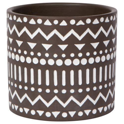 Stone Plant Pot - Brown Spark Living Now Designs Small Prettycleanshop