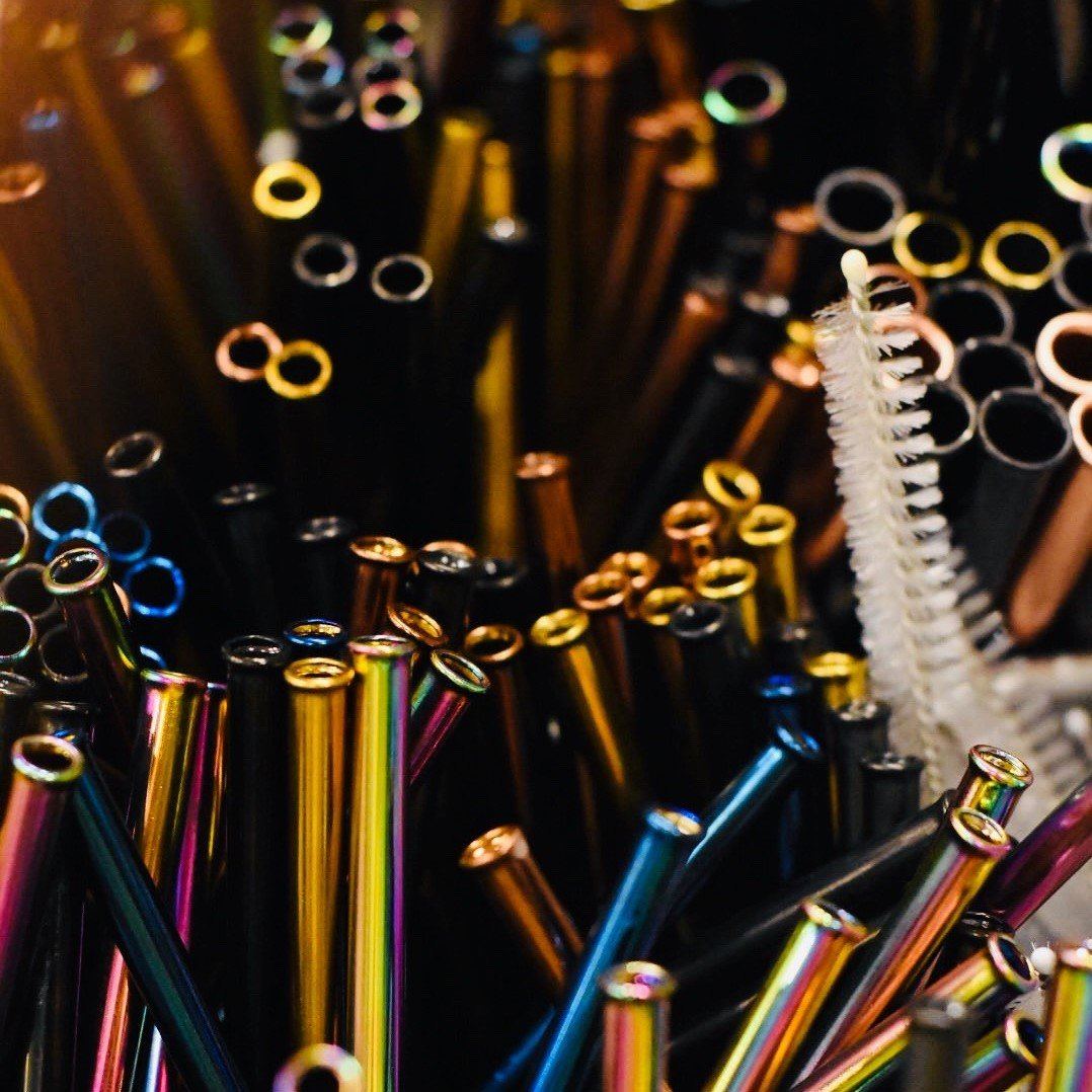 Straw Set - Shakes & Smoothies on the go Pretty Clean Living Prettycleanshop