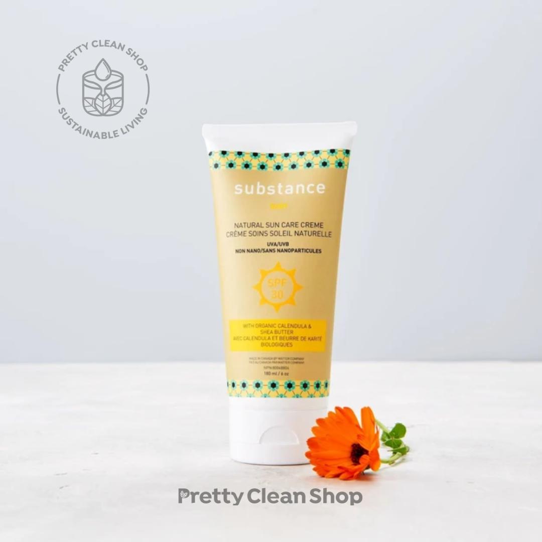 Substance Natural Sun Care Creme by Matter Baby and Kids Matter 180ml in tub Prettycleanshop