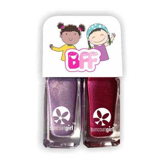 Suncoatgirl BFF Duo Nail Polish Set - Besties Kids Suncoatgirl Prettycleanshop