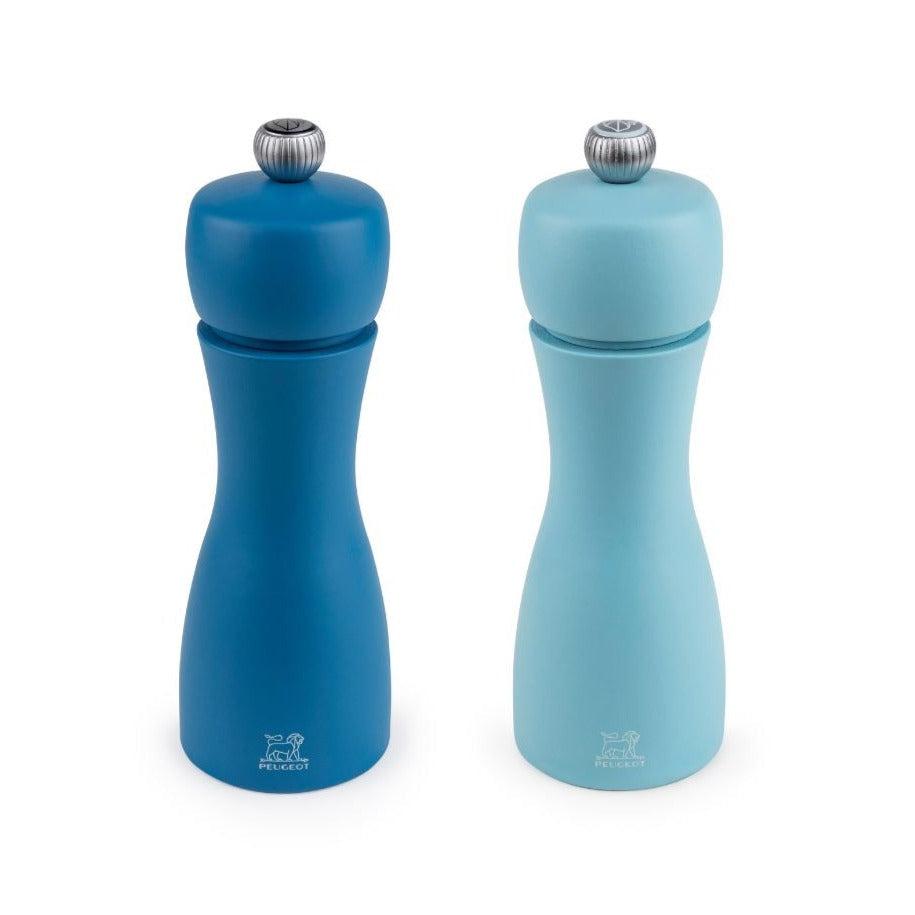 Tahiti Duo Salt & Pepper Mill Set - Summer Blue Kitchen Peugeot Prettycleanshop