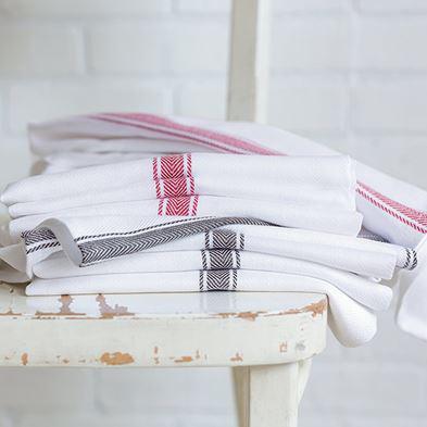Tea Towels 100% cotton - Set of 4 Kitchen Now Designs Prettycleanshop
