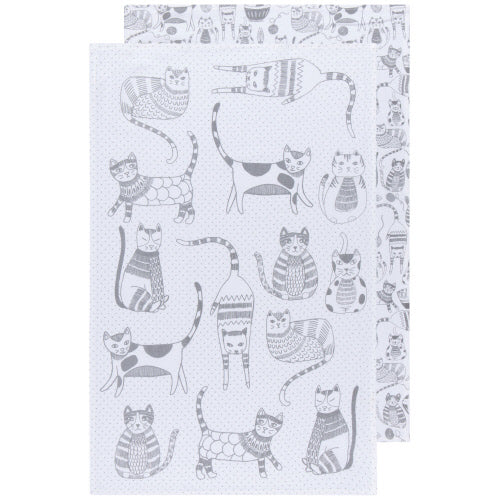 Tea Towels Floursack 100% Cotton - Set of 2 Kitchen Now Designs Prettycleanshop