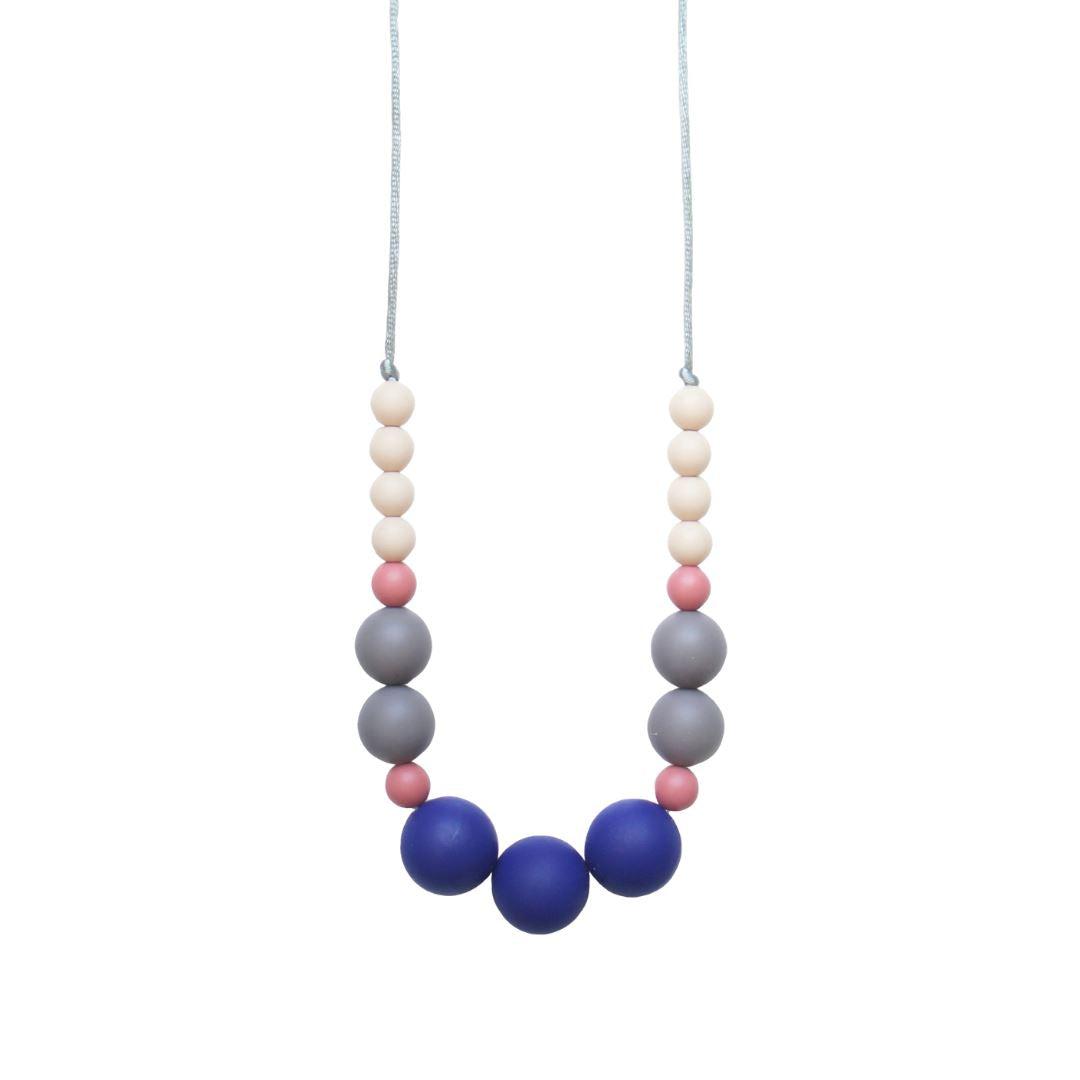 Teething necklace - Bold (different colours available) Baby and Kids Pretty Clean Living Bold - midnight blue Prettycleanshop