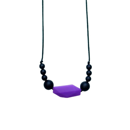 Teething necklace - Lara (different colours available) Baby and Kids Pretty Clean Living Lara - violet Prettycleanshop