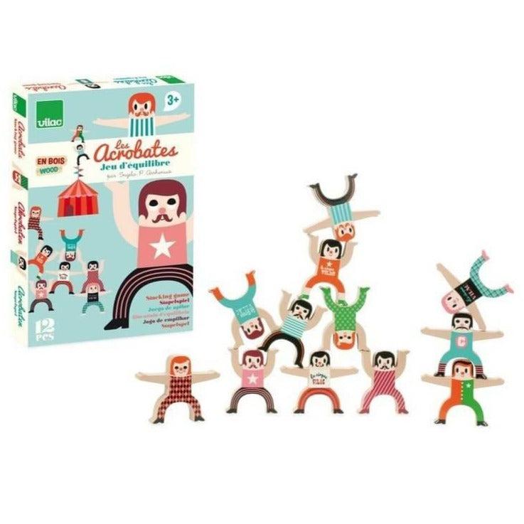 The Acrobats Balancing Game by Ingela P. Arrhenius for Vilac Kids Vilac Prettycleanshop