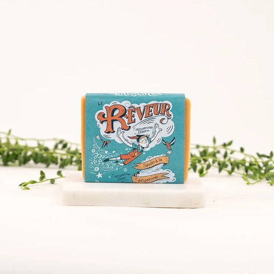 The Dreamer (Le Reveur) - Tangerine soap Bath and Body Savonnerie des Diligences Prettycleanshop