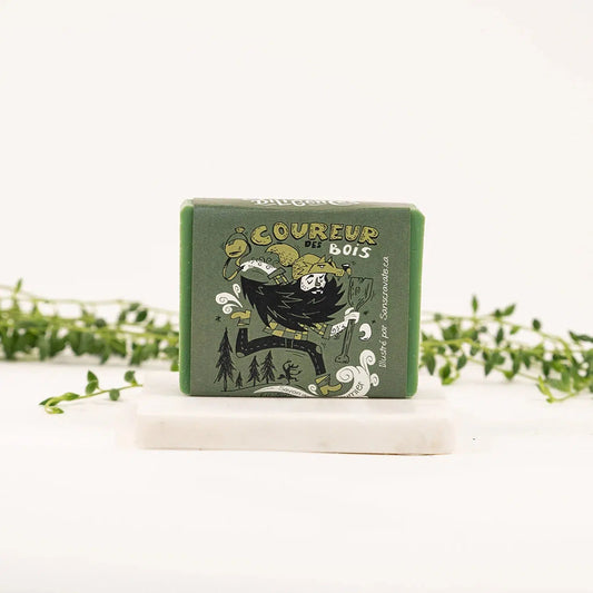 The Fur Trader (Coureur des bois) - Balsam Fir Soap Bath and Body Savonnerie des Diligences Prettycleanshop