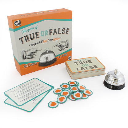 The Game of True or False Games Ginger Fox Prettycleanshop