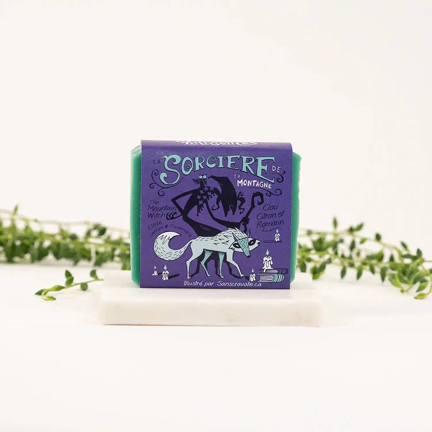 The Mountain Witch (Sorciere de la Montagne) - Clove, Lemon & Rosemary Bath and Body Savonnerie des Diligences Prettycleanshop