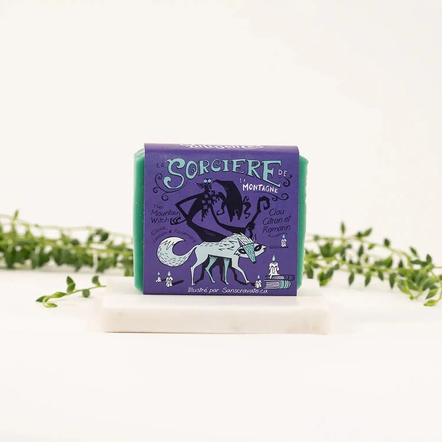 The Mountain Witch (Sorciere de la Montagne) - Clove, Lemon & Rosemary Bath and Body Savonnerie des Diligences Prettycleanshop