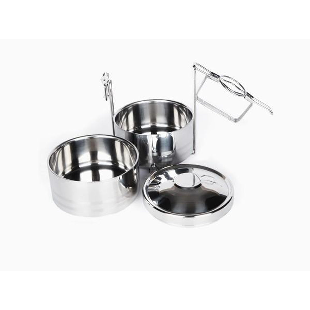 Tiffin Stainless Steel Lunch Containers on the go Onyx Prettycleanshop