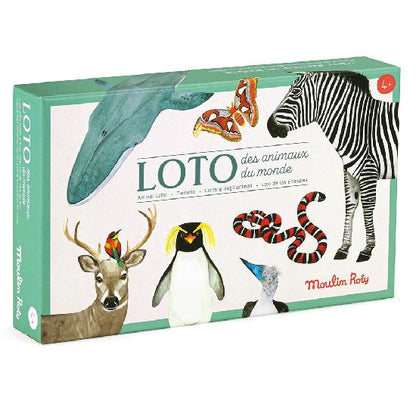 Tout Autour Animal Lotto/Bingo by Moulin Roty Baby and Kids Moulin Roty Prettycleanshop