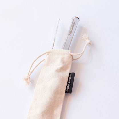 Travel Case Bag - Straws/Cutlery Travel Pretty Clean Living Prettycleanshop
