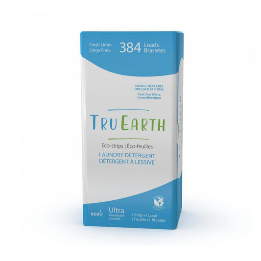 Tru Earth Laundry Detergent Strips - 384 Loads Box - Fresh Linen Laundry Tru Earth Prettycleanshop