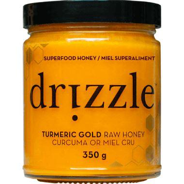 Drizzle Turmeric Gold Superfood Raw Honey 350gr Kitchen Drizzle Prettycleanshop