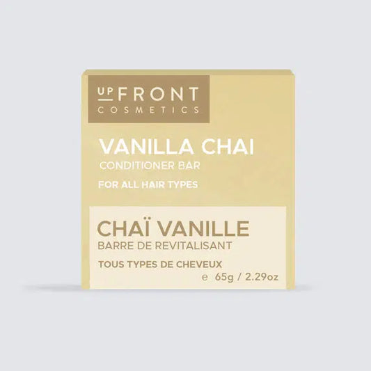 Vanilla Chai Conditioner Bar - Upfront Cosmetics Hair Upfront Cosmetics Prettycleanshop