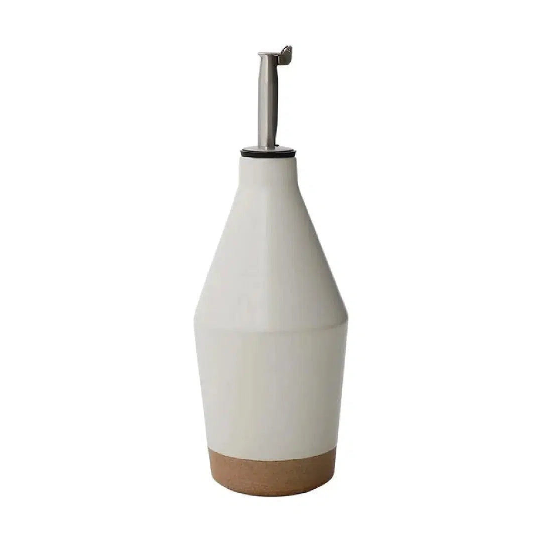 Kinto Ceramic Lab Oil Bottle - WHITE 300ml Kitchen Kinto Prettycleanshop