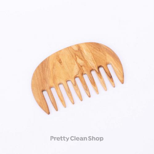 Olivewood Wide Tooth Comb by Redecker Hair Redecker Prettycleanshop