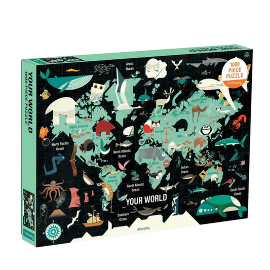 Your World 1000 Piece Puzzle by Mudpuppy