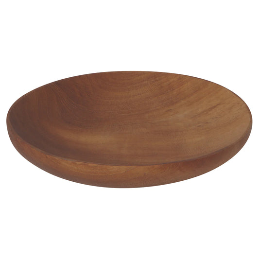 Teak Wood Round Plate - Medium
